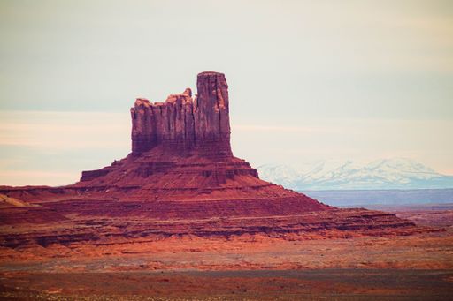 Beautiful aerial view of Monument Valley, Arizona