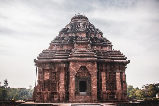 A general view of the ancient Konark Sun Temple in Orissa, India