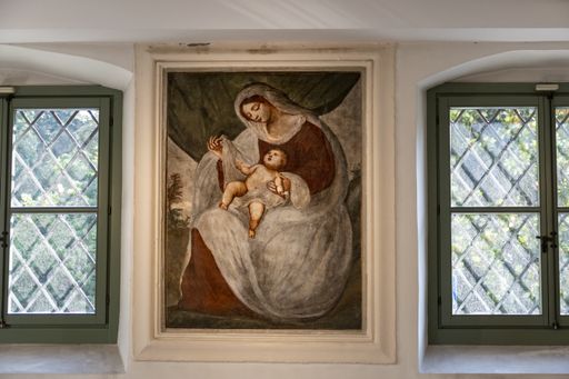 A shot of an exhibit in Diocesan Museum and Tiepolo Galleries in Udine, Italy