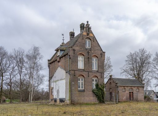 A scenic view of the old station building in Woudenberg, Netherlands