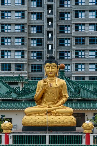 Buddha at Singapore Buddhist Youth Mission, Clementi, Singapore