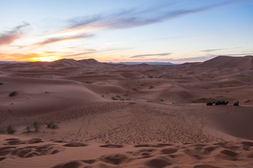 Sahara desert during the series in Erg Chebbi, Merzouga, Morocco
