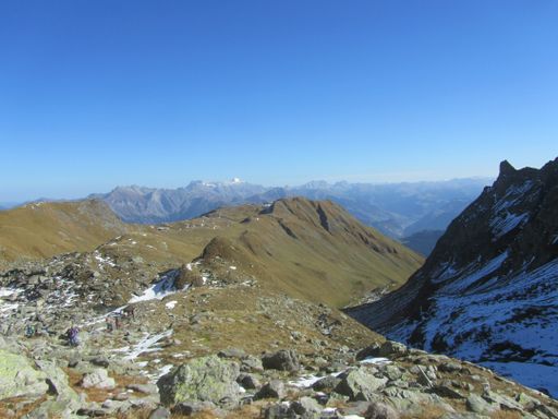 Landscape in the high Alps around Pizol in St. Gallen, Switzerland.