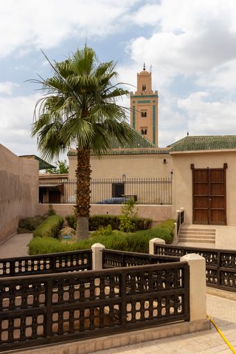 The mosque ben Youssef in the Medina quarter of Marrakesh, Morocco
