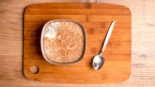 A delicious dessert, traditional rice pudding, also known as sutlac or arroz con leche