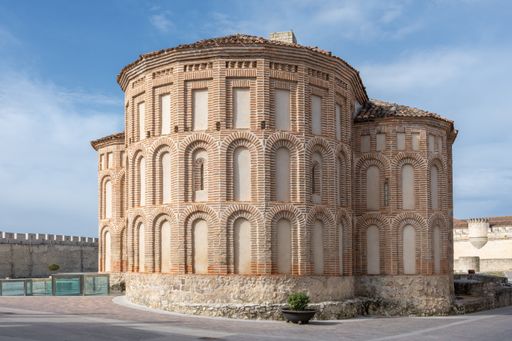 The Church of San Marin in Cuellar, Segovia, Castilla y Leon, Spain
