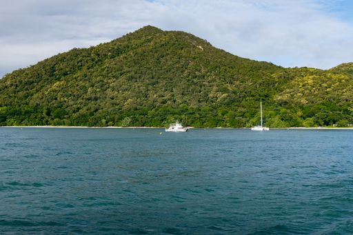 Fitzroy Island is a continental island offshore from Cape Grafton, 29 km southeast of Cairns, Queensland, Australia.