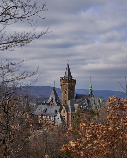 fairy tale castle Werningerode saxony anhalt