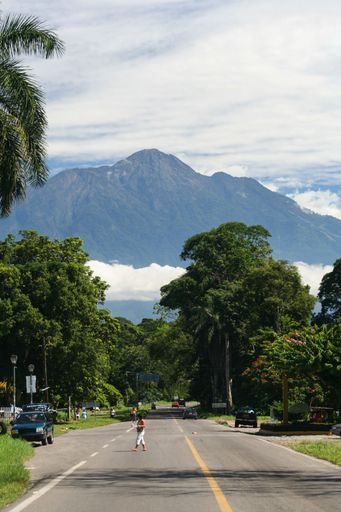 Tacana Volcano view from Mexico