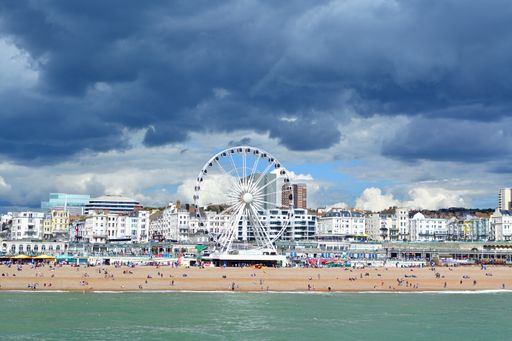 A beautiful shot of Brighton UK