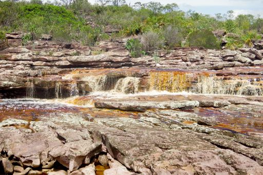 The Tiburtino Waterfall near Mucuge in Chapada Diamantina