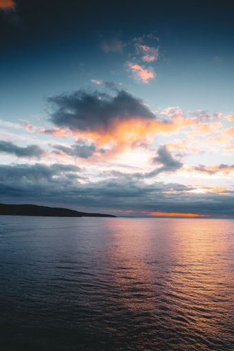 Aerial View of Waves and Beach of Great Ocean Road at Sunset, Victoria, Australia