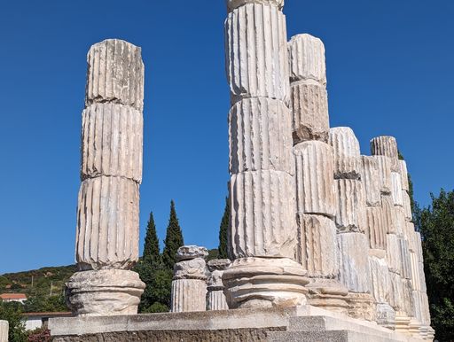 The ancient City of Alexandria Troas in Canakkale, Turkey