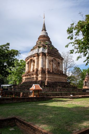 Wat Ched Yod royal temple, Chiang Mai Thailand.