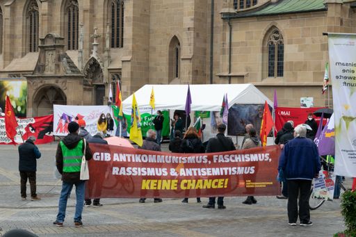 Demonstration on may 1 st in Heilbronn Germany