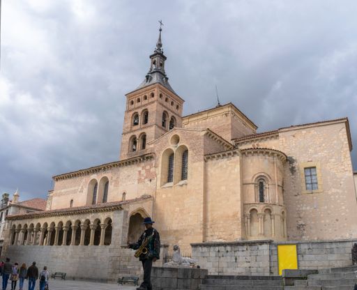 Church of San Martin in Segovia, one of the main monuments of the city.