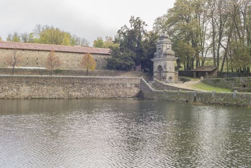 A beautiful park in Bejar of the province of Salamanca, Spain
