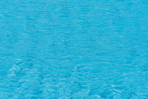 Blue pure water of swimming pool