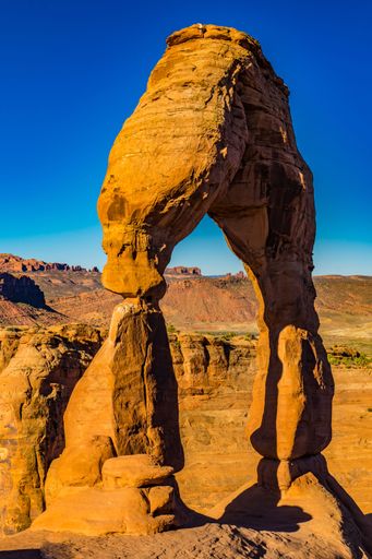 The famous "Arch" at Arches National Park, Utah