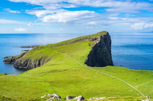 The Neist Point in Isle of Skye, Scotland