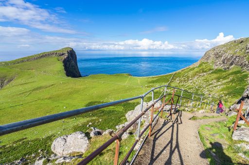 The Neist Point in Isle of Skye, Scotland