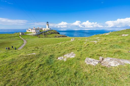 The Neist Point lighthouse, Isle of Skye, Scotland