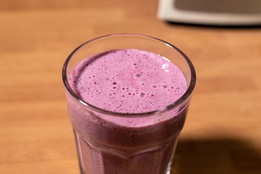 Fruit smoothie. Homemade fruit smoothie for a healthy diet.
