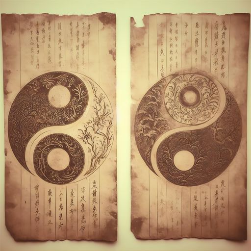 A close up of two hardcover books with contrasting designs