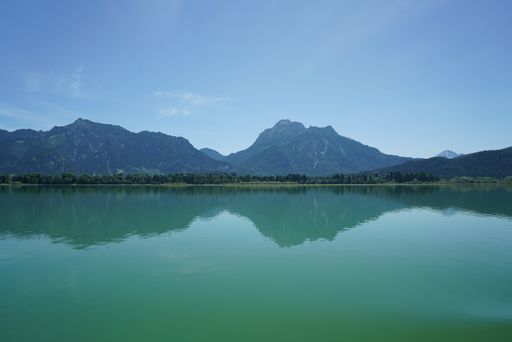 A lake in the Grand Teton National Park, Mount Moran