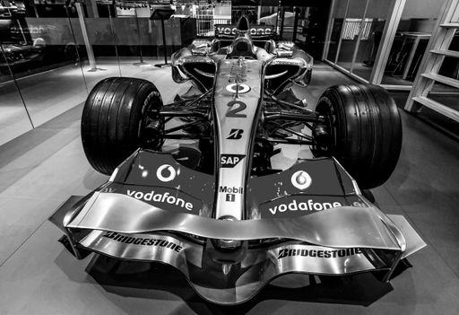 Johannesburg, South Africa - October 06 2011: McLaren Formula One Racing Car on display