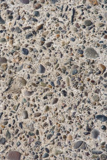 Cement texture with pebbles. Gray color, cement. Background
