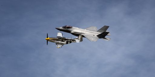 A United States Air Force F-22 Raptor fighter jet on display at an air show in Western Massachusetts