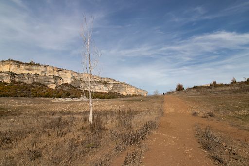 A scenic view of the Congost de Mont-rebei nature reserve in Spain.
