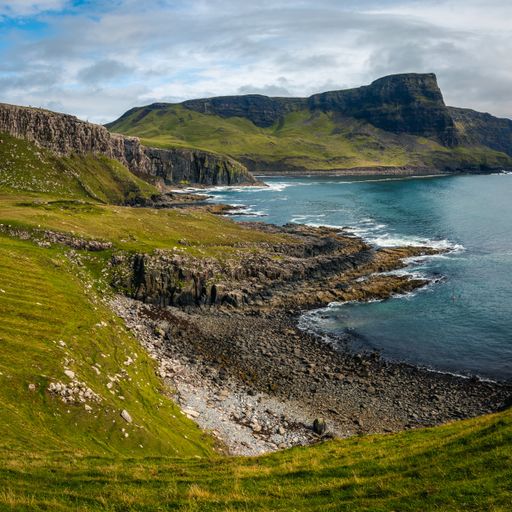 A beautiful view of Neist Point Waterstein UK