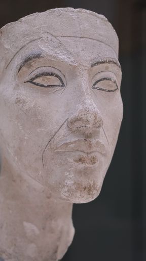 The ancient Egyptian artifacts from Neues Museum Berlin, the Amarna Period of Egypt's 18th dynasty under Pharaoh Akhenaten
