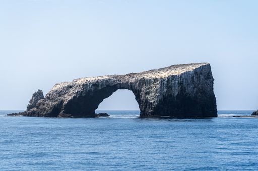The Stone Arch at Channel Islands National Park, CA, USA