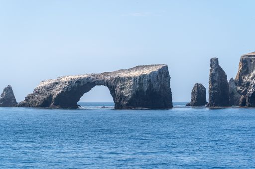 The Stone Arch at Channel Islands National Park, CA, USA