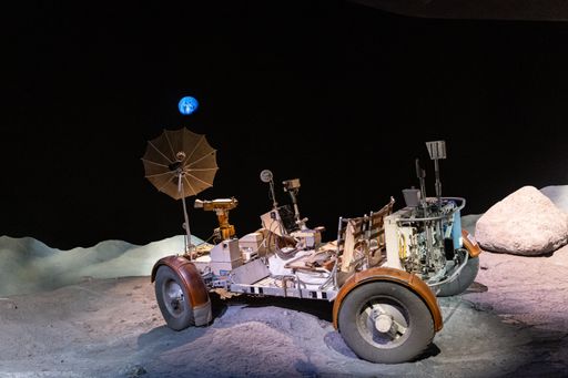 The NASA Moon Buggy at Johnson Space Center USA, Texas