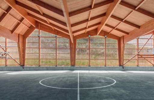 A Multi-purpose covered court in Gijon, Spain