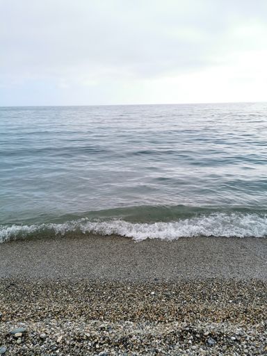 A beautiful shot of a sea in Nerja, Andalusia, Spain