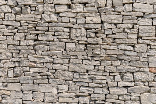 A closeup shot of a stone wall texture