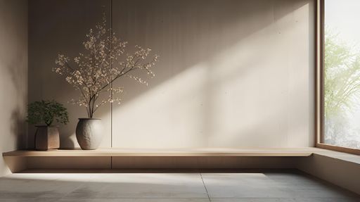 The window seat design blends comfort and style with simplicity.