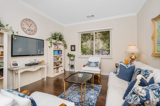 An interior shot of the living room of a Luxury Home in Calabasas California