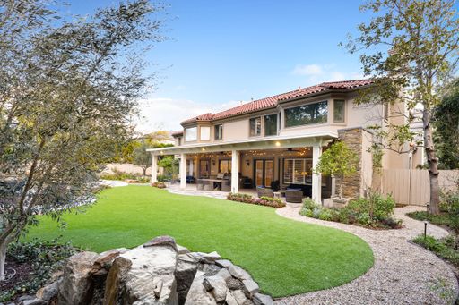 An exterior shot of a Luxury Home in Calabasas California