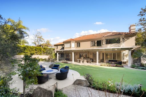 An exterior shot of a Luxury Home in Calabasas California