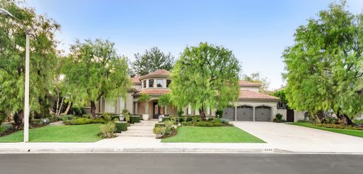 An exterior shot of a Luxury Home in Calabasas California
