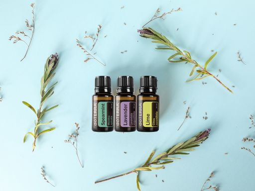 Illustrative editorial image of Doterra Essential oils