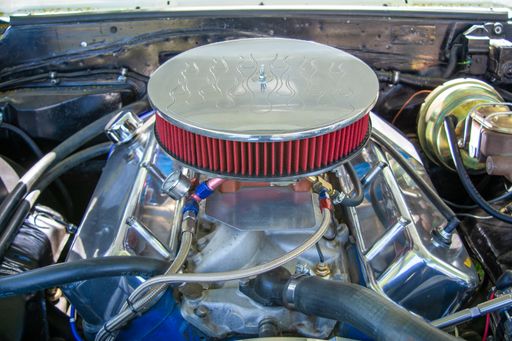 A closeup shot of an air filter of a vehicle - technology