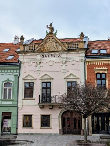 A house in the main square Presov, Eperjes Slovakia