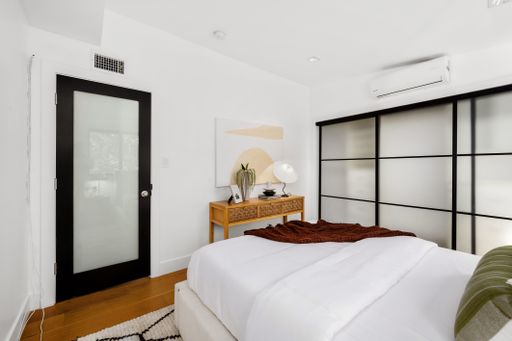 A modern Hollywood Hills home interior in Los Angeles, California, with a remodel of an older house